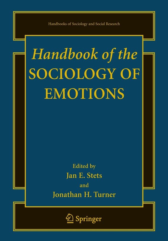 Couverture_Handbook Of The Sociology Of Emotions