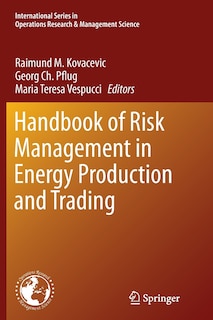 Couverture_Handbook Of Risk Management In Energy Production And Trading
