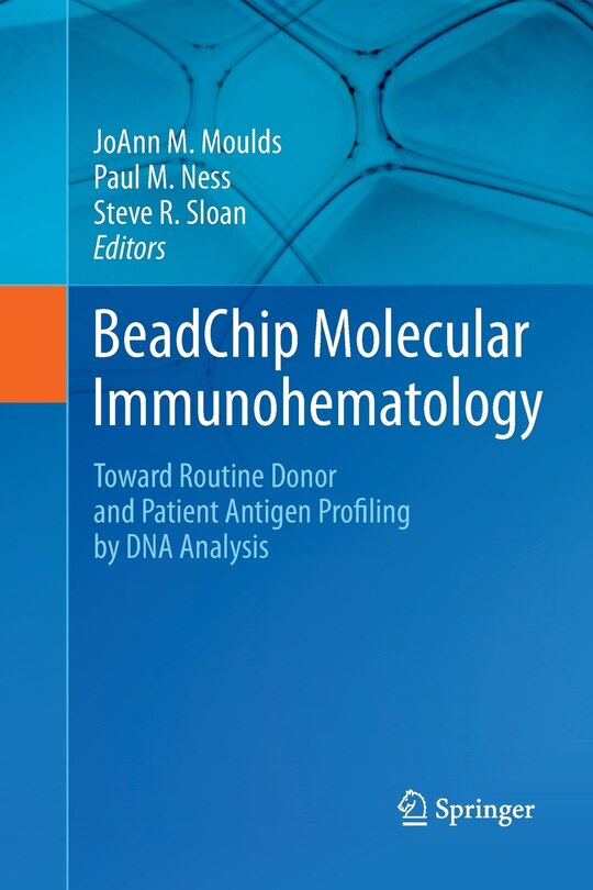 Front cover_Beadchip Molecular Immunohematology