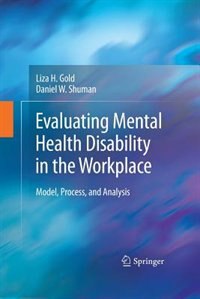 Front cover_Evaluating Mental Health Disability in the Workplace