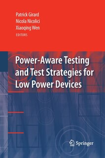 Couverture_Power-aware Testing And Test Strategies For Low Power Devices