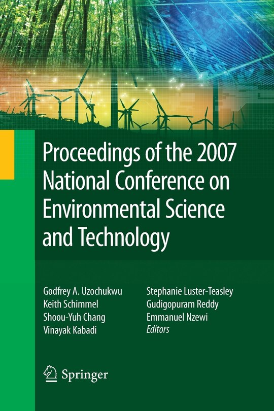 Couverture_Proceedings of the 2007 National Conference on Environmental Science and Technology