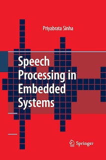 Front cover_Speech Processing in Embedded Systems