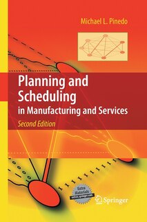 Front cover_Planning and Scheduling in Manufacturing and Services