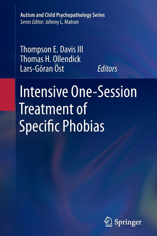 Front cover_Intensive One-Session Treatment of Specific Phobias
