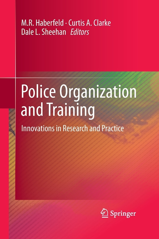 Couverture_Police Organization and Training