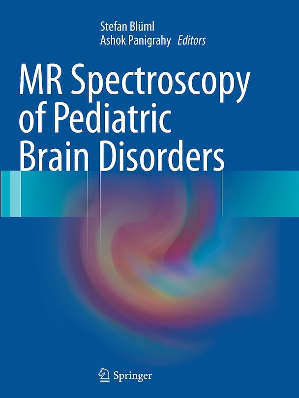 Couverture_MR Spectroscopy of Pediatric Brain Disorders