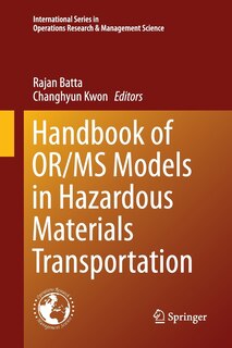 Front cover_Handbook Of Or/ms Models In Hazardous Materials Transportation