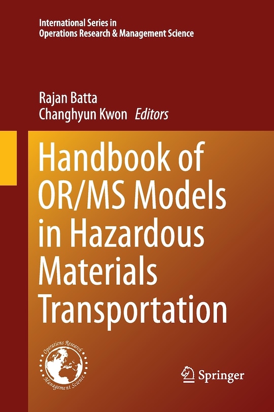 Front cover_Handbook Of Or/ms Models In Hazardous Materials Transportation