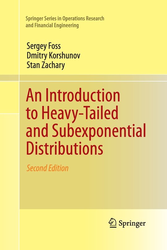 Couverture_An Introduction to Heavy-Tailed and Subexponential Distributions