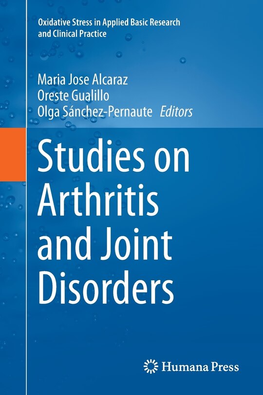 Front cover_Studies On Arthritis And Joint Disorders