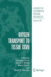 Front cover_Oxygen Transport to Tissue XXVII