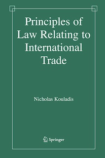 Front cover_Principles of Law Relating to International Trade