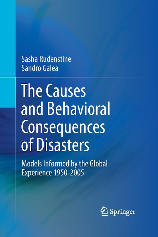 Couverture_The Causes and Behavioral Consequences of Disasters