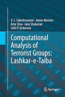 Couverture_Computational Analysis Of Terrorist Groups