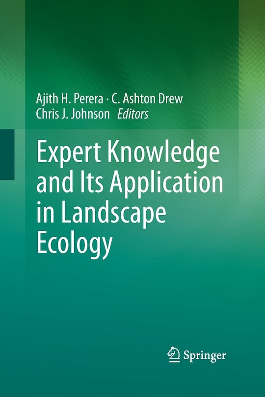 Front cover_Expert Knowledge And Its Application In Landscape Ecology