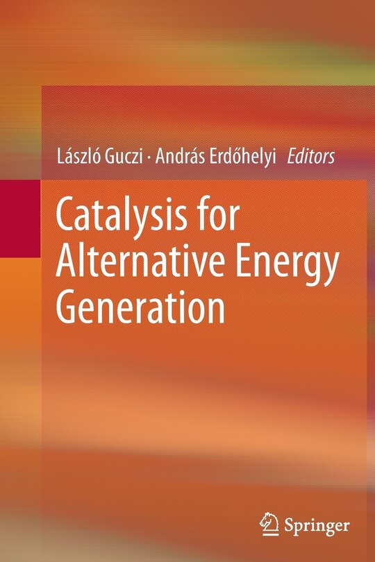 Front cover_Catalysis for Alternative Energy Generation