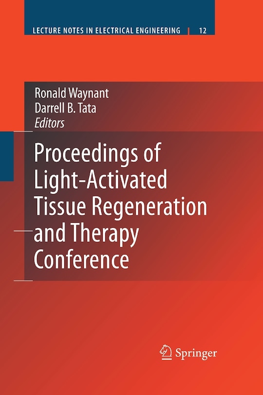 Front cover_Proceedings of Light-Activated Tissue Regeneration and Therapy Conference