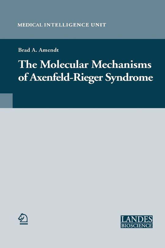 Front cover_The Molecular Mechanisms of Axenfeld-Rieger Syndrome