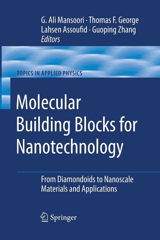 Front cover_Molecular Building Blocks for Nanotechnology