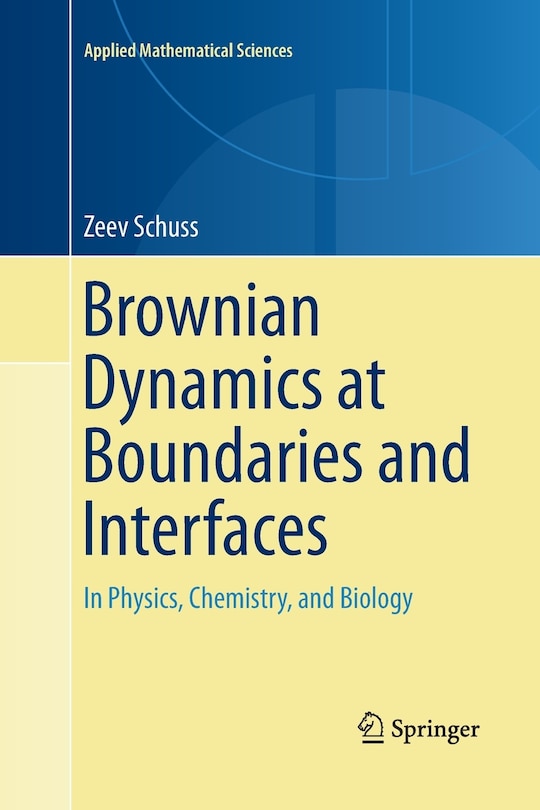 Couverture_Brownian Dynamics At Boundaries And Interfaces