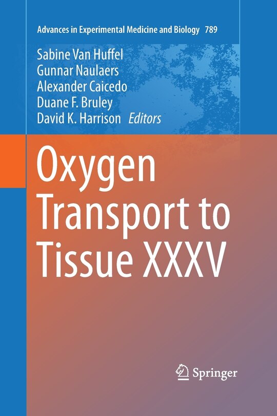Front cover_Oxygen Transport To Tissue Xxxv