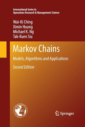 Markov Chains: Models, Algorithms and Applications