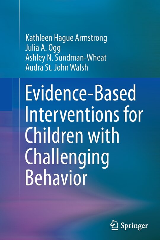 Couverture_Evidence-Based Interventions for Children with Challenging Behavior