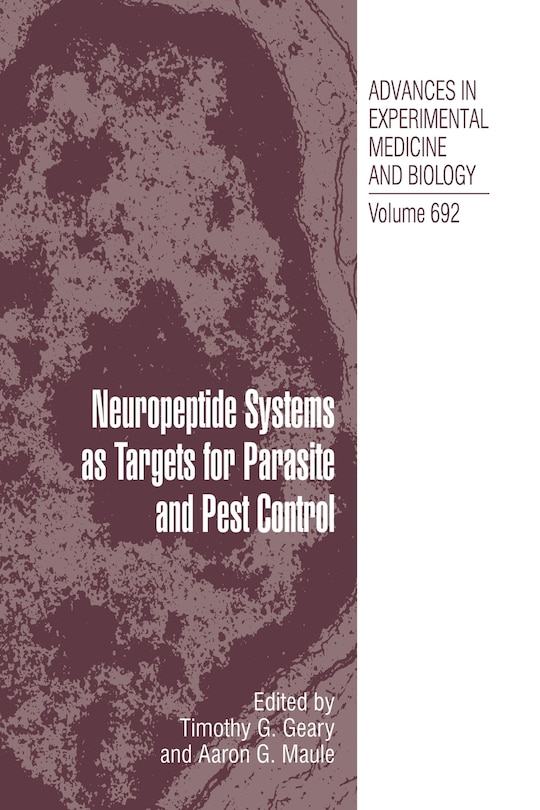 Couverture_Neuropeptide Systems as Targets for Parasite and Pest Control
