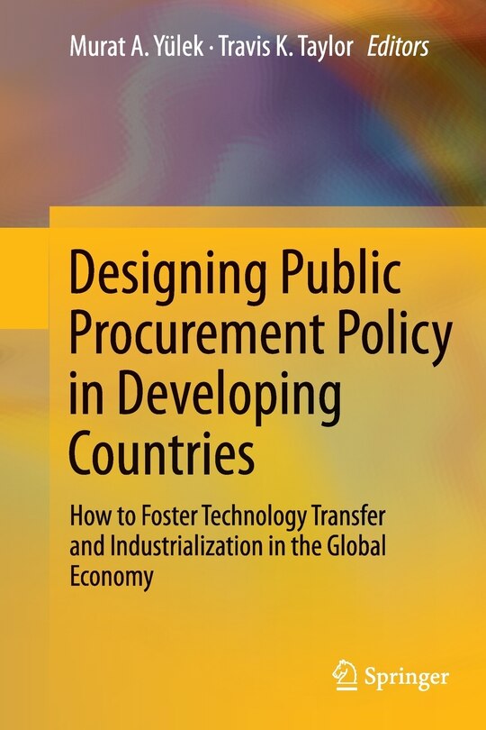 Front cover_Designing Public Procurement Policy in Developing Countries