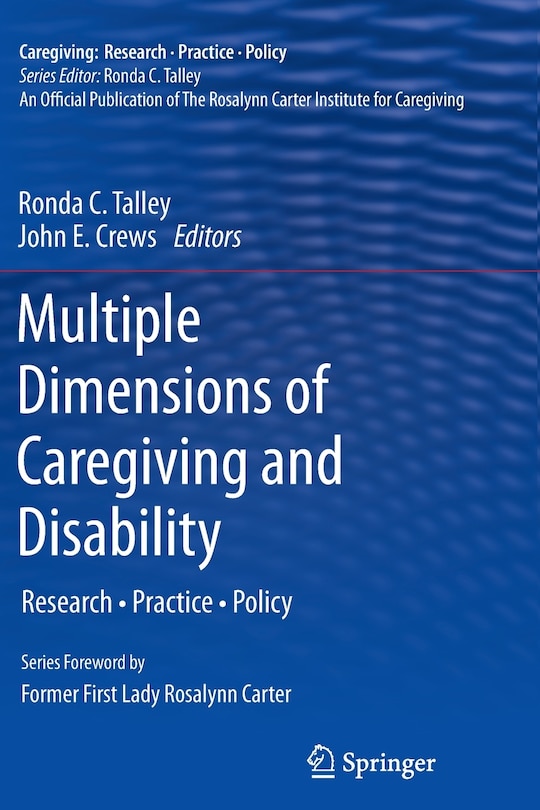 Front cover_Multiple Dimensions of Caregiving and Disability