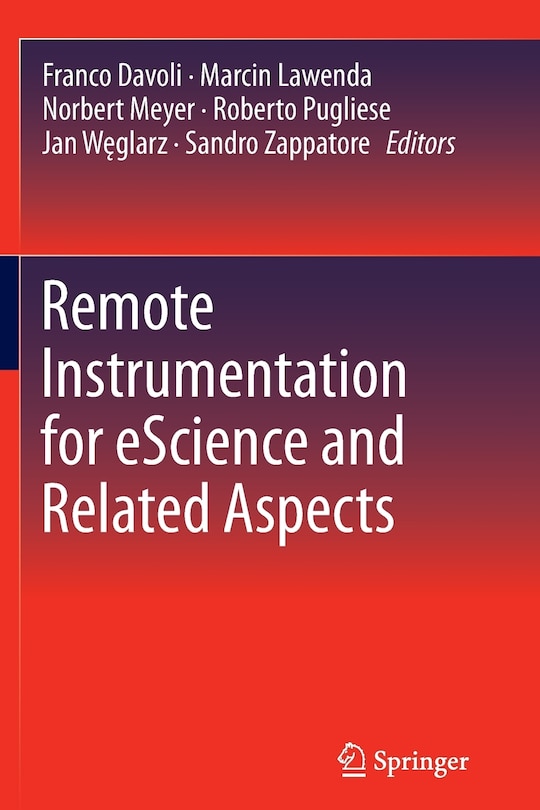 Front cover_Remote Instrumentation for eScience and Related Aspects