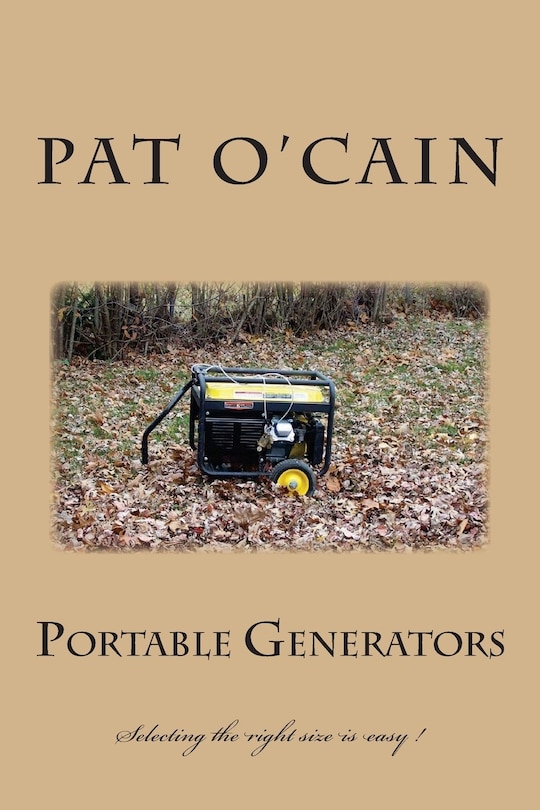 Front cover_Portable Generators