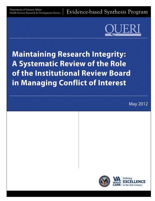 Couverture_Maintaining Research Integrity
