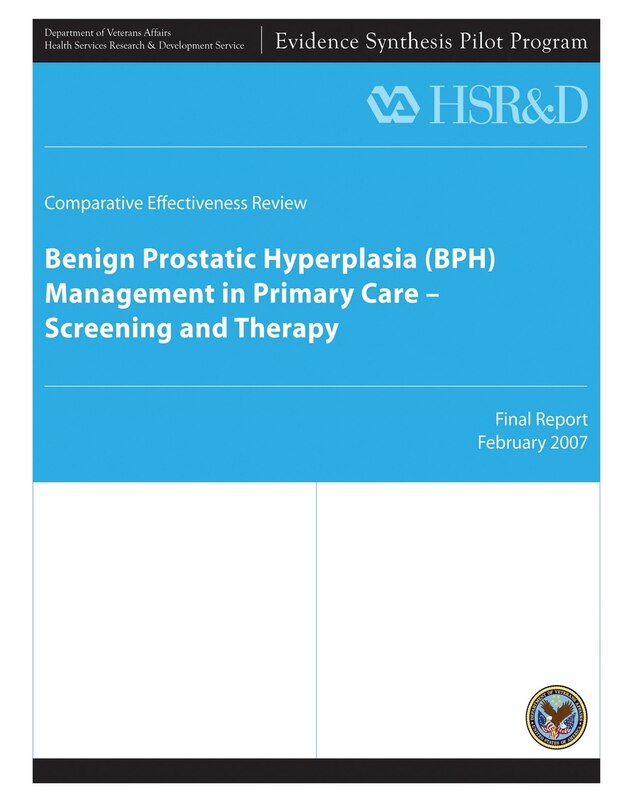 Front cover_Benign Prostatic Hyperplasia (BPH) Management in Primary Care - Screening and Therapy