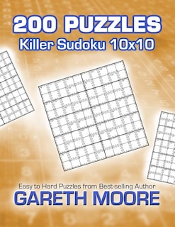 Killer Sudoku 10x10: 200 Puzzles