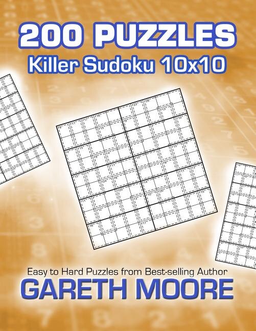 Killer Sudoku 10x10: 200 Puzzles