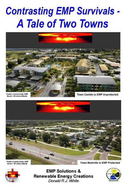 Front cover_Contrast EMP Survivals - A Tale of Two Towns