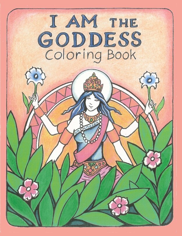 Front cover_The I AM the Goddess Coloring Book