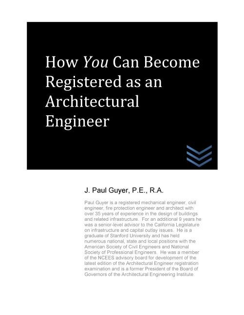 Front cover_How You Can Become Registered as an Architectural Engineer