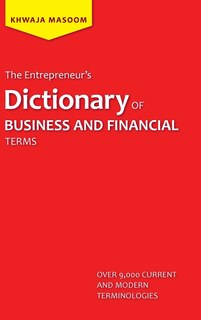 Front cover_The Entrepreneur's Dictionary Of Business And Financial Terms