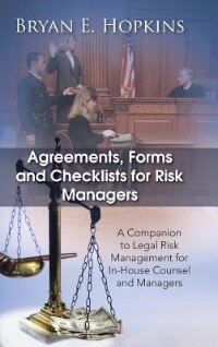 Couverture_Agreements, Forms and Checklists for Risk Managers