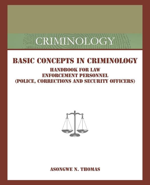 Front cover_Basic Concepts in Criminology
