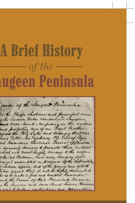 Front cover_A Brief History of the Saugeen Peninsula