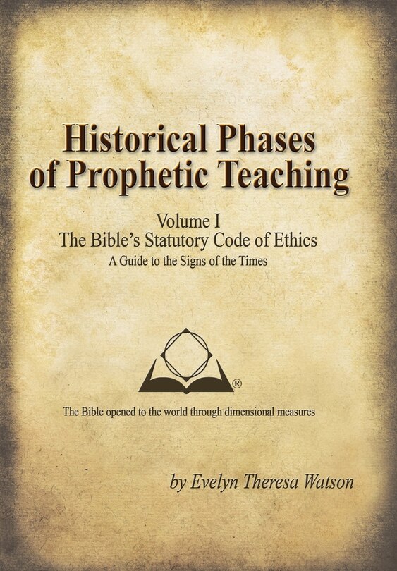 Couverture_Historical Phases of Prophetic Teaching Volume I