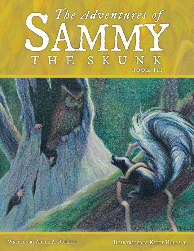 Front cover_The Adventures of Sammy the Skunk
