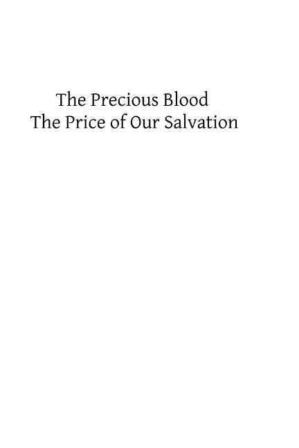 Front cover_The Precious Blood