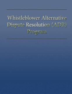Couverture_Whistleblower Alternative Dispute Resolution (ADR) Program