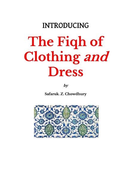 Couverture_Introducing the Fiqh of Clothing and Dress