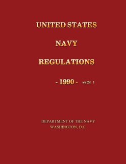 Front cover_United States Navy Regulations- 1990